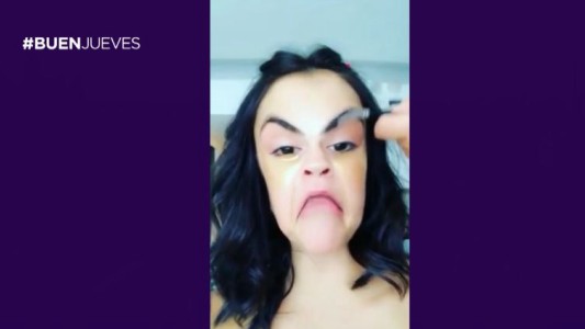 Lali, sin maquillaje