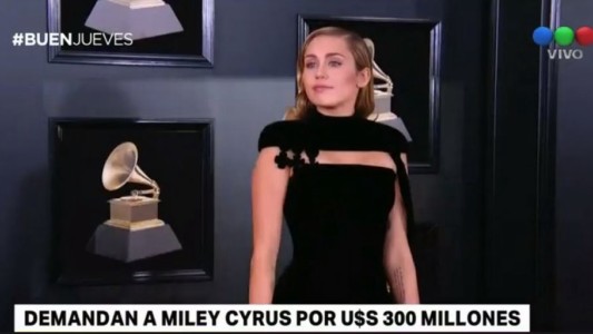 Demanda millonaria a Miley Cyrus por plagio