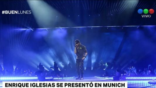 Enrique Inglesias se presentó en Munich