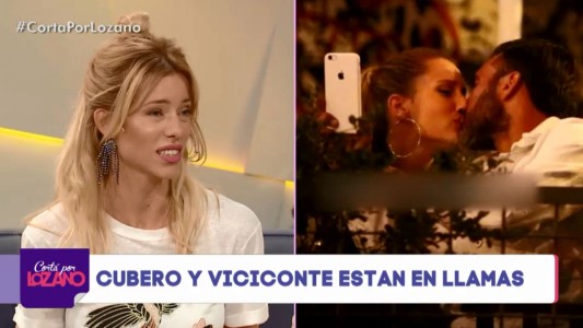 La reacción de Nicole Neumann al ver un beso entre Cubero y Mica Viciconte