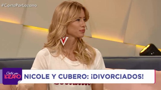 Nicole Neumann se divorció de Poroto Cubero: "Legalmente ya no tenemos nada que ver"