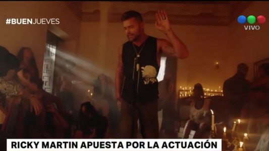 La apuesta de Ricky Martin por la actuación