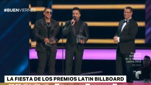 "Despacito" se coronó en los premios Billboard latinos