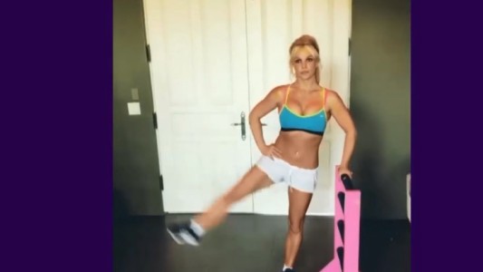 El entrenamiento del Britney Spears para volver a los escenarios