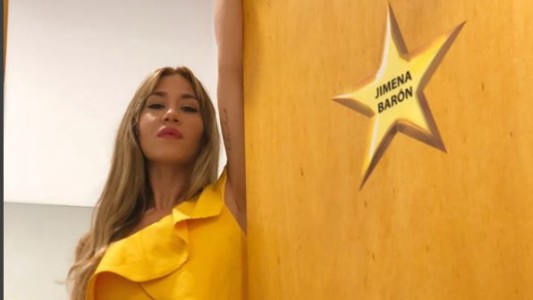 Jimena Barón recargada: foto hot totalmente desnuda