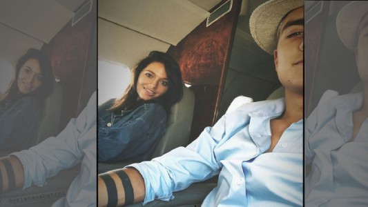 Las primeras imágenes de Oriana Sabatini y Paulo Dybala en Italia