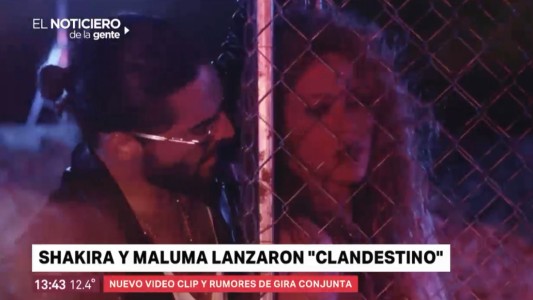 Shakira y Maluma lo hicieron otra vez: ahora la rompen con "Clandestino"
