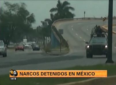 Detienen a otros 9 presuntos narcos tras unos tiroteos en México
