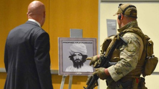 Dos terroristas muertos en una exhibición de caricaturas de Mahoma en EE.UU.