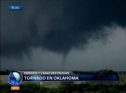 Varios tornados causaron destrucción en Oklahoma