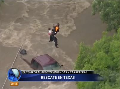 Dramático rescate en Texas