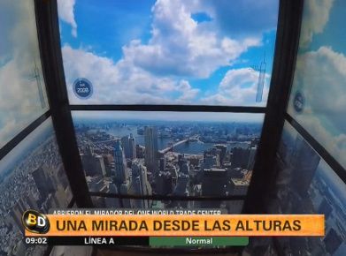 Video: una mirada desde las alturas en el "One World Trade Center"