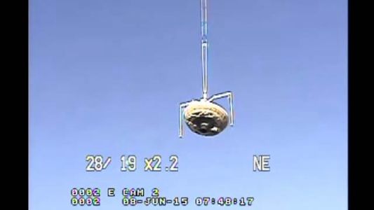 Falló por segunda vez el plato volador de la NASA para descender en Marte