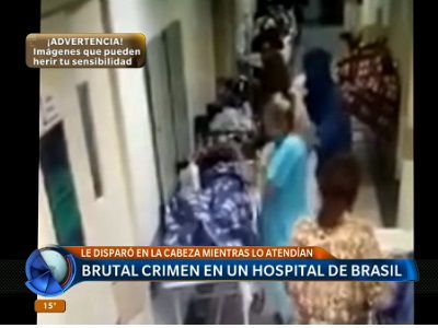 Brutal crimen en un hospital de Brasil
