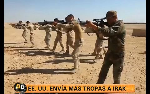 Estados Unidos envía más tropas a Irak