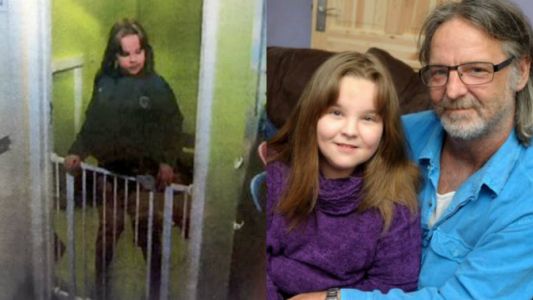 Un padre denunció a la escuela de su hija autista porque la encerraban en una jaula