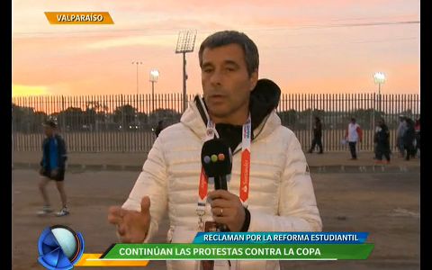 Continúan las protestas contra la Copa América