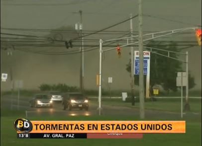 Temporal en el este de los Estados Unidos