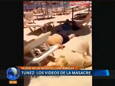 Túnez: los videos de la masacre