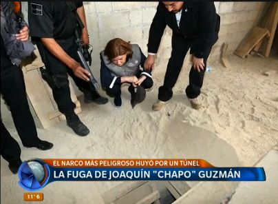 Intensa búsqueda del "Chapo" Guzman tras su cinematográfica fuga