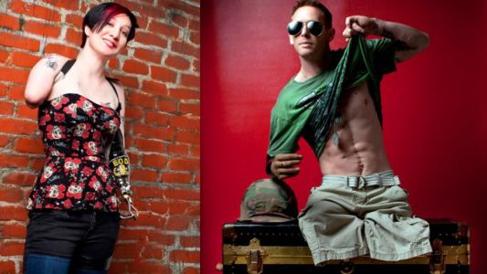 Las fotos sexies y provocativas de veteranos de guerra de Estados Unidos