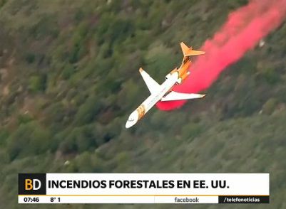 Incendios forestales en Estados Unidos