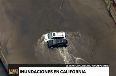 Graves inundaciones en California