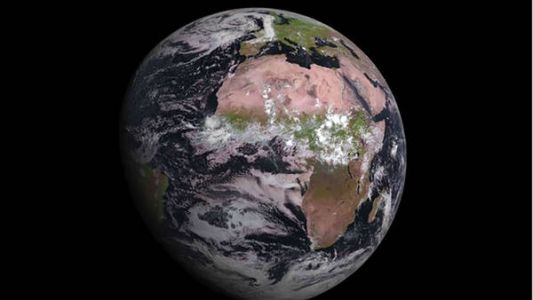 Un satélite europeo logra una impactante imagen de la Tierra