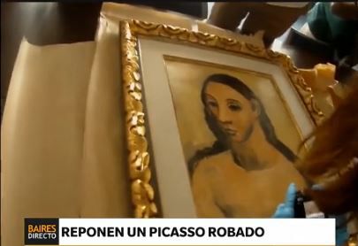 Francia devolvió a España un cuadro de Picasso decomisado