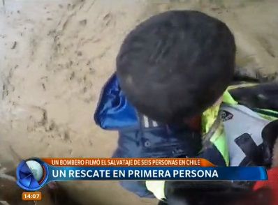 Chile: un rescate, en primera persona