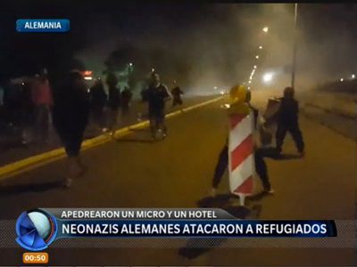 Ataque de neonazis a un albergue de refugiados en Alemania