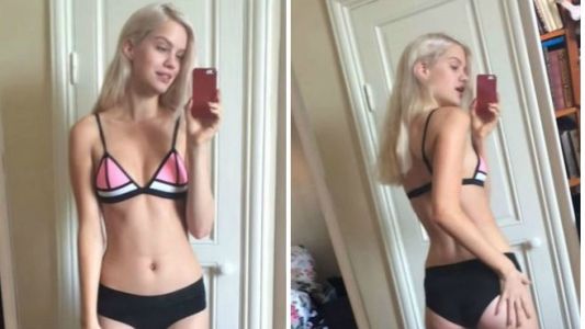 El video viral de la modelo sueca discriminada por ser "demasiado grande"