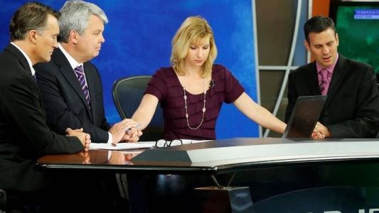 Lágrimas y emoción: así fue la transmisión de WDBJ-TV, tras la muerte de los periodistas