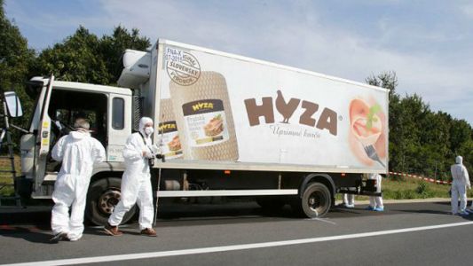 El camión abandonado en Austria tenía los cadáveres de 71 inmigrantes