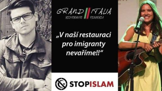 Pizzería checa discrimina a inmigrantes