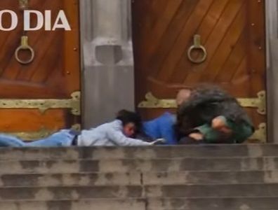 Feroz tiroteo frente a la catedral de San Pablo: dos muertos