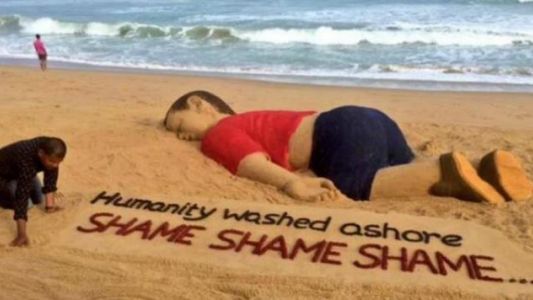 Homenajes a Aylan Kurdi