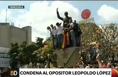 Leopoldo López, condenado a 14 años de prisión: "Se ha ratificado que vivimos en dictadura"