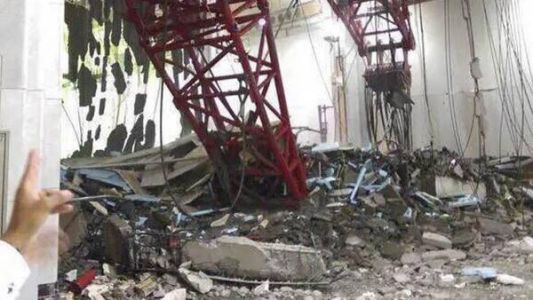 Al menos 65 muertos al caer una grúa en La Meca