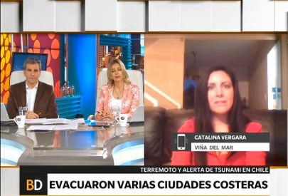 Chile: el testimonio de una vecina de Viña del Mar