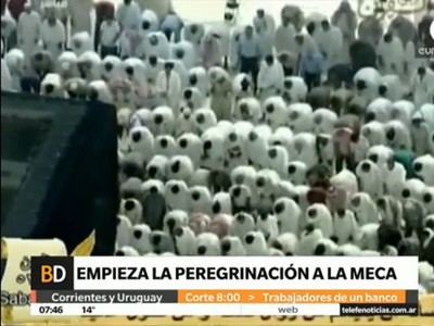 Comienza la peregrinación a La Meca