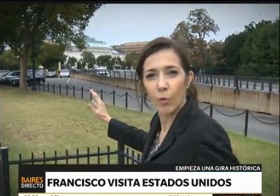 La Casa Blanca, blindada para el Papa