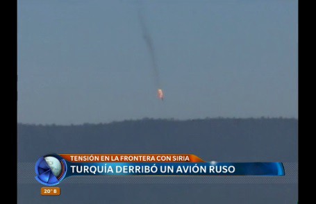 Turquía derriba un avión ruso