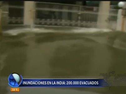 Emergencia por las lluvias en el sur de la India