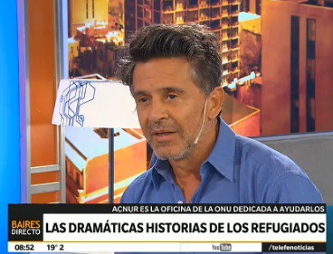 Osvaldo Laport y el drama de los refugiados