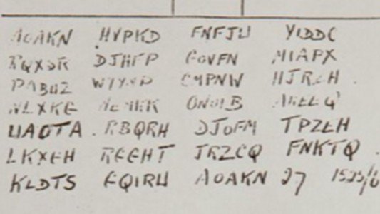 Millonaria recompensa para descifrar un código secreto de la II Guerra Mundial