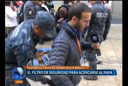 Francisco en México: el operativo de seguridad