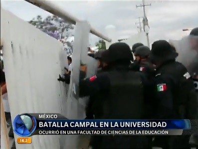 México: violencia en una universidad