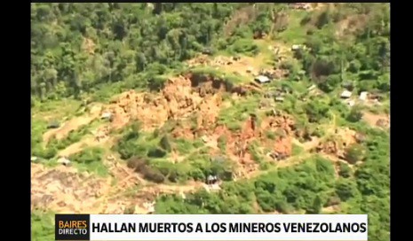 Hallaron asesinados a los mineros venezolanos