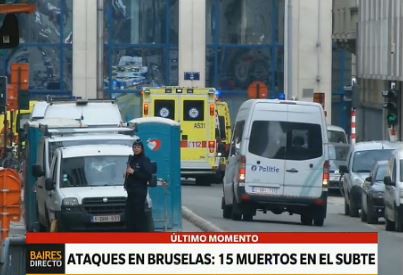 Subte de Bruselas: al menos 15 muertos